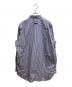 CDG (シーディージー) ストライプシャツ ブルー サイズ:L 未使用品：16000円