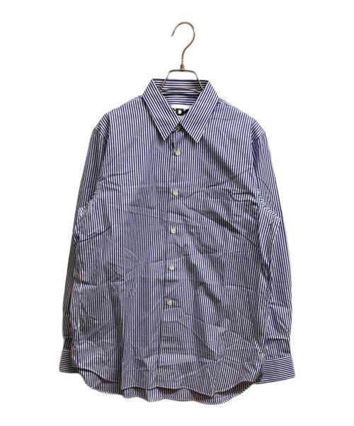 CDG（シーディージー）CDG (シーディージー) ストライプシャツ ブルー サイズ:S 未使用品の古着・服飾アイテム