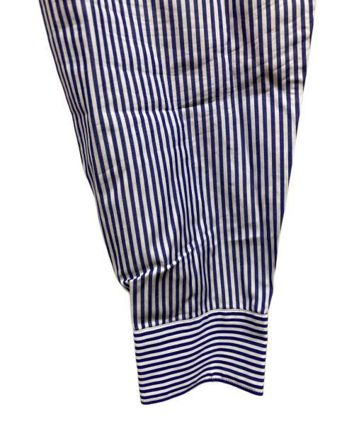 CDG（シーディージー）CDG (シーディージー) ストライプシャツ ブルー サイズ:S 未使用品の古着・服飾アイテム