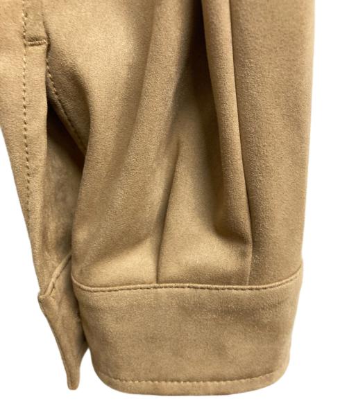 BOSS（ボス）BOSS (ボス) リラックスフィット オーバーシャツ ストレッチファブリック ベージュ サイズ:48 未使用品の古着・服飾アイテム