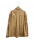 BOSS (ボス) リラックスフィット オーバーシャツ ストレッチファブリック ベージュ サイズ:48 未使用品：25000円