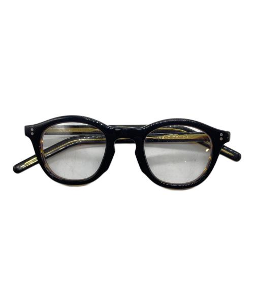 金子眼鏡（カネコガンキョウ）金子眼鏡 (カネコガンキョウ) UNITED ARROWS (ユナイテッドアローズ) 別注眼鏡フレーム「French」 ブラックの古着・服飾アイテム