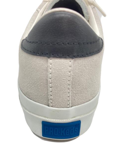 PRO-Keds（プロケッズ）PRO-Keds (プロケッズ) ロイヤルプラス スエード ロー ホワイト サイズ:27の古着・服飾アイテム