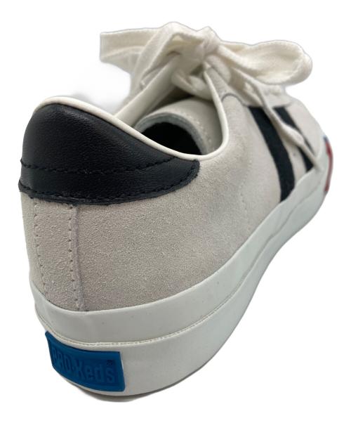 PRO-Keds（プロケッズ）PRO-Keds (プロケッズ) ロイヤルプラス スエード ロー ホワイト サイズ:27の古着・服飾アイテム