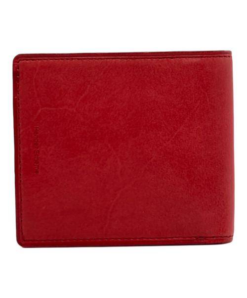 HENDER SCHEME（エンダースキーマ）HENDER SCHEME (エンダースキーマ) half folded wallet レッドの古着・服飾アイテム