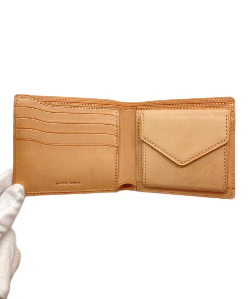HENDER SCHEME（エンダースキーマ）HENDER SCHEME (エンダースキーマ) half folded wallet レッドの古着・服飾アイテム
