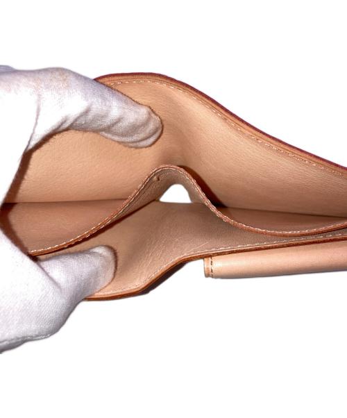 HENDER SCHEME（エンダースキーマ）HENDER SCHEME (エンダースキーマ) half folded wallet レッドの古着・服飾アイテム