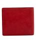 HENDER SCHEME (エンダースキーマ) half folded wallet レッド：8000円