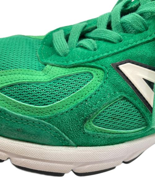 NEW BALANCE（ニューバランス）NEW BALANCE (ニューバランス) M990NG4 ローカットスニーカー グリーン サイズ:US10の古着・服飾アイテム