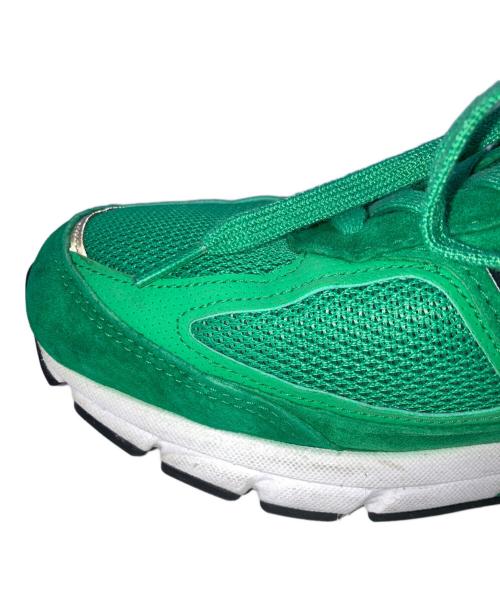NEW BALANCE（ニューバランス）NEW BALANCE (ニューバランス) M990NG4 ローカットスニーカー グリーン サイズ:US10の古着・服飾アイテム