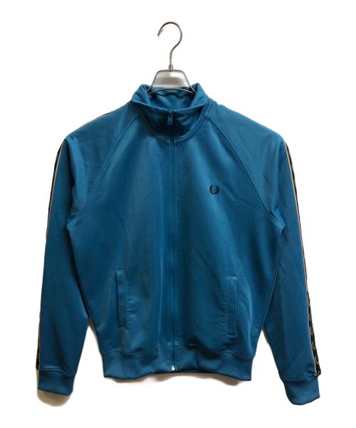 FRED PERRY（フレッドペリー）FRED PERRY (フレッドペリー) Contrast Tape Track Jacket ブルー サイズ:Mの古着・服飾アイテム