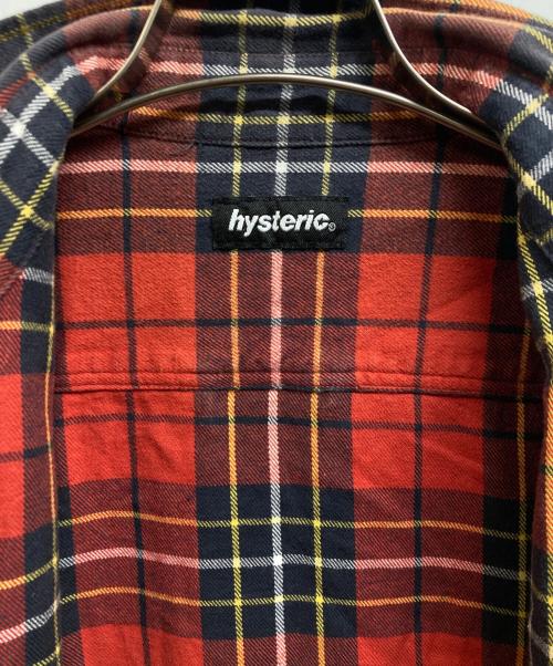 Hysteric Glamour（ヒステリックグラマー）Hysteric Glamour (ヒステリックグラマー) フランネルシャツ レッド サイズ:Freeの古着・服飾アイテム