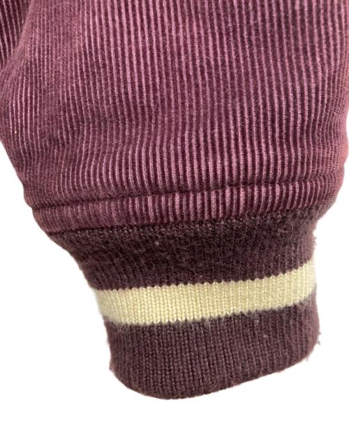 stussy（ステューシー）stussy (ステューシー) コーデュロイスタジャン パープル サイズ:Sの古着・服飾アイテム