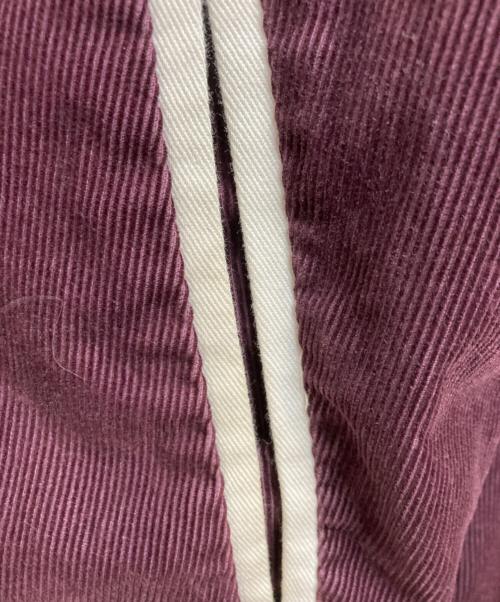 stussy（ステューシー）stussy (ステューシー) コーデュロイスタジャン パープル サイズ:Sの古着・服飾アイテム