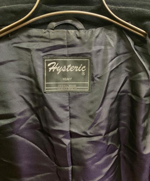 Hysteric Glamour（ヒステリックグラマー）Hysteric Glamour (ヒステリックグラマー) バック刺繍ベロアテーラードジャケット ブラック サイズ:Freeの古着・服飾アイテム