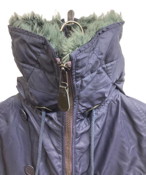 COMME des GARCONS JUNYA WATANABE MAN（コム デ ギャルソン ジュンヤ ワタナベ マン）COMME des GARCONS JUNYA WATANABE MAN (コム デ ギャルソン ジュンヤ ワタナベ マン) 再構築 N-3Bタイプフライトジャケット ネイビー サイズ:Sの古着・服飾アイテム