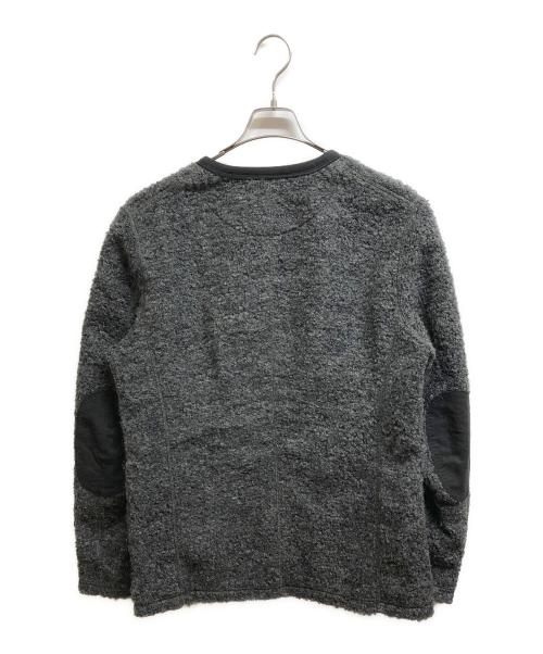 COMME des GARCONS JUNYA WATANABE MAN（コム デ ギャルソン ジュンヤ ワタナベ マン）COMME des GARCONS JUNYA WATANABE MAN (コムデギャルソンジュンヤワタナベマン) ウールループジャケット グレー サイズ:Lの古着・服飾アイテム