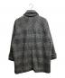 Spick and Span (スピックアンドスパン) Wスライバーチェックハーフコート ブラック サイズ:38：8000円