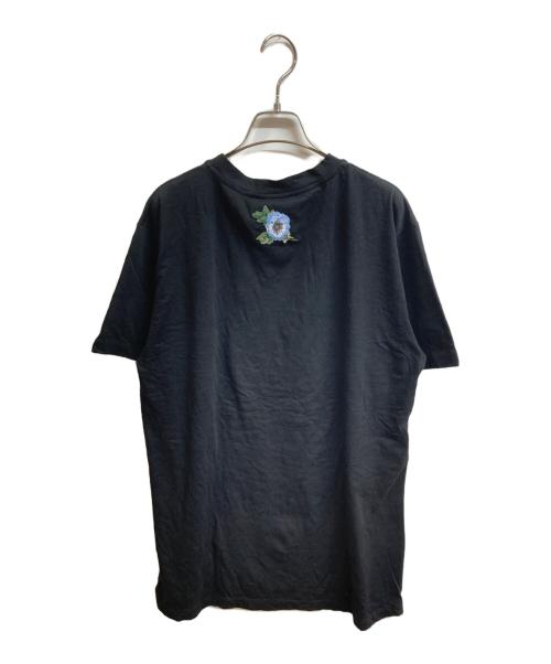 GUCCI（グッチ）GUCCI (グッチ) GUCCIロゴ オーバーサイズ コットン Tシャツ ブラック サイズ:Mの古着・服飾アイテム