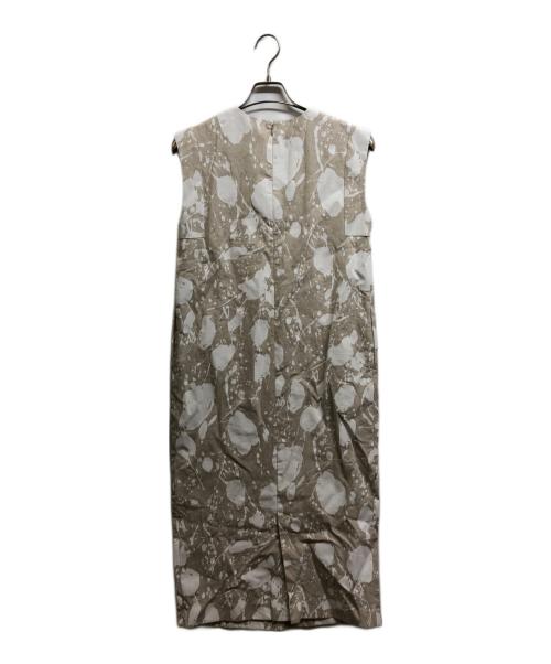 esteta（エステータ）esteta (エステータ) ノースリーブワンピース ベージュ サイズ:4の古着・服飾アイテム