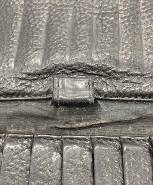 CHROME HEARTS（クロムハーツ）CHROME HEARTS (クロムハーツ) WAVEロングウォレット ブラックの古着・服飾アイテム