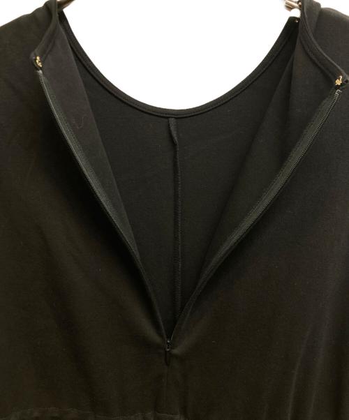 CADUNE（カデュネ）CADUNE (カデュネ) リラックスオールインワン ブラック サイズ:40の古着・服飾アイテム