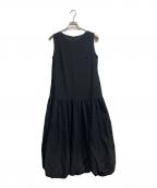CADUNEカデュネ）の古着「バルーンワンピース」｜ブラック