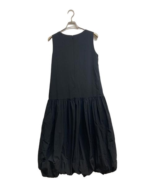 CADUNE（カデュネ）CADUNE (カデュネ) バルーンワンピース ブラック サイズ:38 未使用品の古着・服飾アイテム