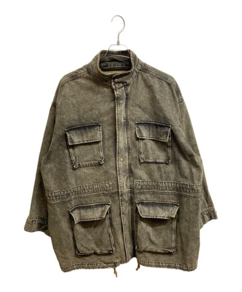 MAISON SPECIAL（メゾンスペシャル）MAISON SPECIAL (メゾンスペシャル) Over Denim Blouson グレー サイズ:Mの古着・服飾アイテム