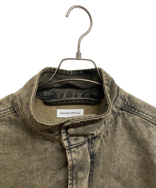 MAISON SPECIAL（メゾンスペシャル）MAISON SPECIAL (メゾンスペシャル) Over Denim Blouson グレー サイズ:Mの古着・服飾アイテム