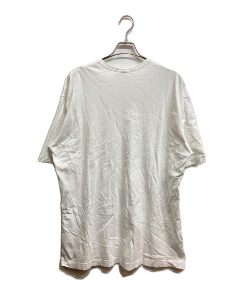 COMME des GARCONS SHIRT（コムデギャルソンシャツ）COMME des GARCONS SHIRT (コムデギャルソンシャツ) cotton jersey plain with CDG SHIRT ホワイト サイズ:XLの古着・服飾アイテム