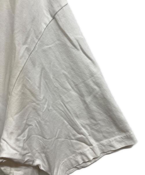 COMME des GARCONS SHIRT（コムデギャルソンシャツ）COMME des GARCONS SHIRT (コムデギャルソンシャツ) cotton jersey plain with CDG SHIRT ホワイト サイズ:XLの古着・服飾アイテム