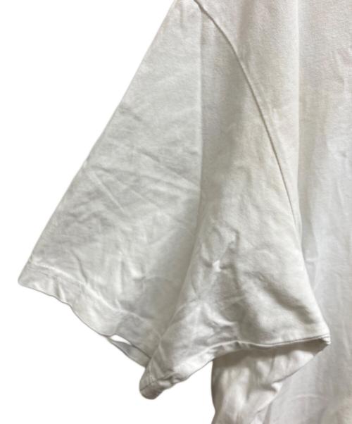 COMME des GARCONS SHIRT（コムデギャルソンシャツ）COMME des GARCONS SHIRT (コムデギャルソンシャツ) cotton jersey plain with CDG SHIRT ホワイト サイズ:XLの古着・服飾アイテム