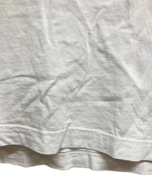 COMME des GARCONS SHIRT（コムデギャルソンシャツ）COMME des GARCONS SHIRT (コムデギャルソンシャツ) cotton jersey plain with CDG SHIRT ホワイト サイズ:XLの古着・服飾アイテム