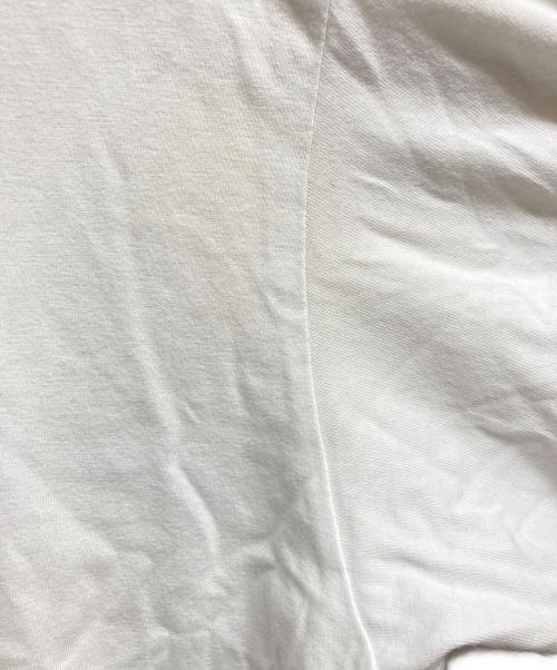 COMME des GARCONS SHIRT（コムデギャルソンシャツ）COMME des GARCONS SHIRT (コムデギャルソンシャツ) cotton jersey plain with CDG SHIRT ホワイト サイズ:XLの古着・服飾アイテム