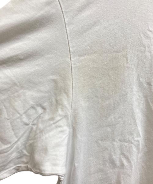 COMME des GARCONS SHIRT（コムデギャルソンシャツ）COMME des GARCONS SHIRT (コムデギャルソンシャツ) cotton jersey plain with CDG SHIRT ホワイト サイズ:XLの古着・服飾アイテム