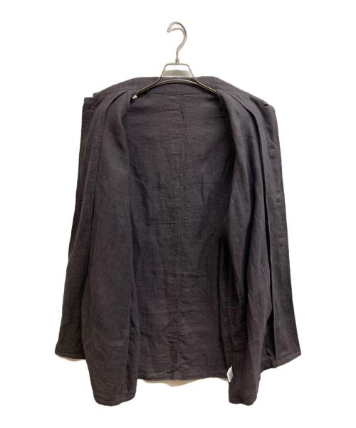 COLINA（コリーナ）COLINA (コリーナ) リネンアトリエコート ネイビー サイズ:ーの古着・服飾アイテム