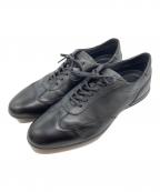 REGALリーガル）の古着「レースアップレザースニーカー GORE-TEX」｜ブラック