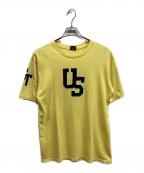 stussyステューシー）の古着「Tシャツ/stussyTシャツ」｜イエロー