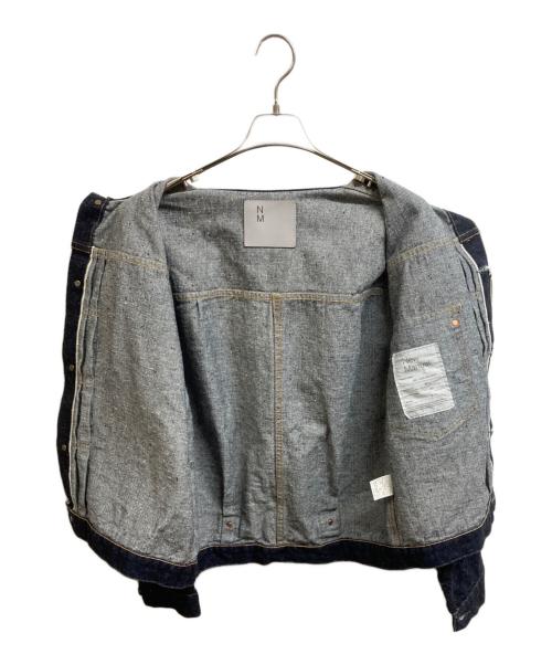 New Manual（ニュー・マニュアル）New Manual (ニュー・マニュアル) #001 T-BACK DENIM JACKET インディゴ サイズ:Freeの古着・服飾アイテム