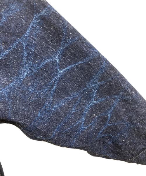 New Manual（ニュー・マニュアル）New Manual (ニュー・マニュアル) #001 T-BACK DENIM JACKET インディゴ サイズ:Freeの古着・服飾アイテム