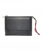 BALLYバリー）の古着「クラッチバッグ」｜ブラック