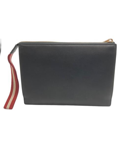 BALLY（バリー）BALLY (バリー) クラッチバッグ ブラックの古着・服飾アイテム