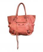 BALENCIAGAバレンシアガ）の古着「ザ・サンデートートバッグ」｜ピンク