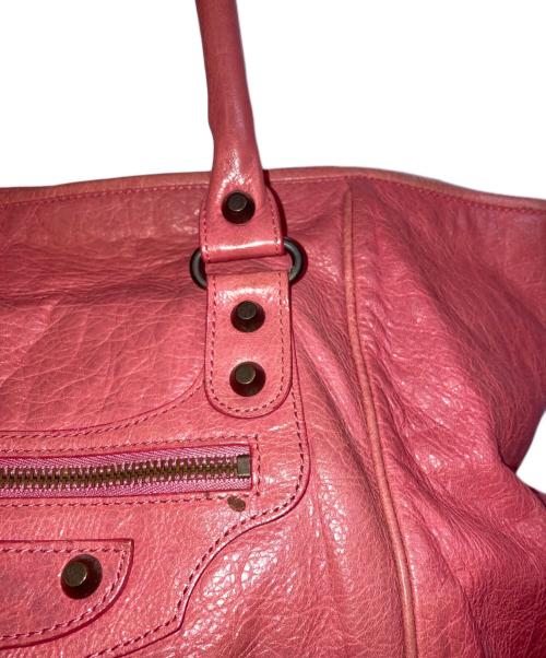 BALENCIAGA（バレンシアガ）BALENCIAGA (バレンシアガ) ザ・サンデートートバッグ ピンクの古着・服飾アイテム