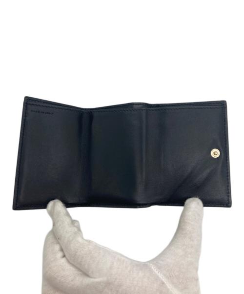 SMYTHSON（スマイソン）SMYTHSON (スマイソン) コンパクトウォレット ブルーの古着・服飾アイテム