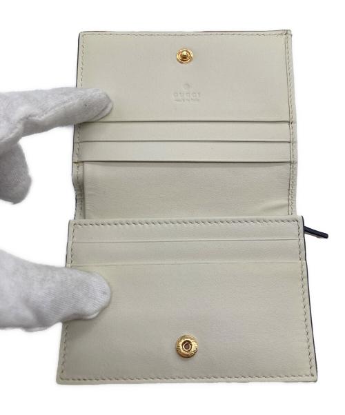 GUCCI（グッチ）GUCCI (グッチ) グッチ レ ポム カードケース ウォレット ベージュの古着・服飾アイテム
