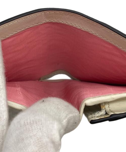 GUCCI（グッチ）GUCCI (グッチ) グッチ レ ポム カードケース ウォレット ベージュの古着・服飾アイテム