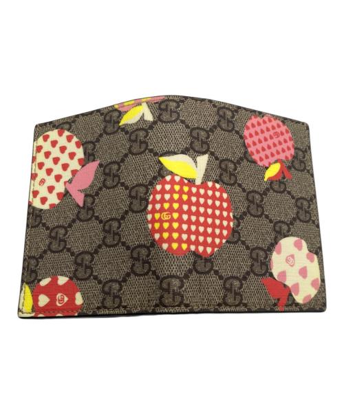 GUCCI（グッチ）GUCCI (グッチ) グッチ レ ポム カードケース ウォレット ベージュの古着・服飾アイテム