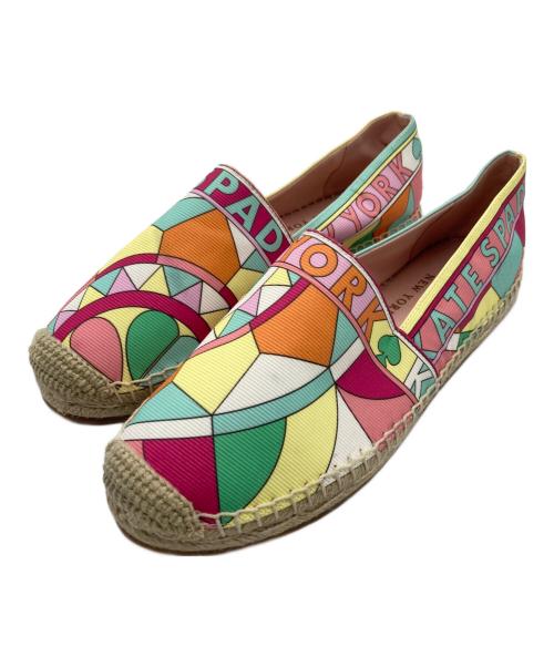 Kate Spade（ケイトスペード）Kate Spade (ケイトスペード) エスパドリーユ マルチカラー サイズ:7の古着・服飾アイテム